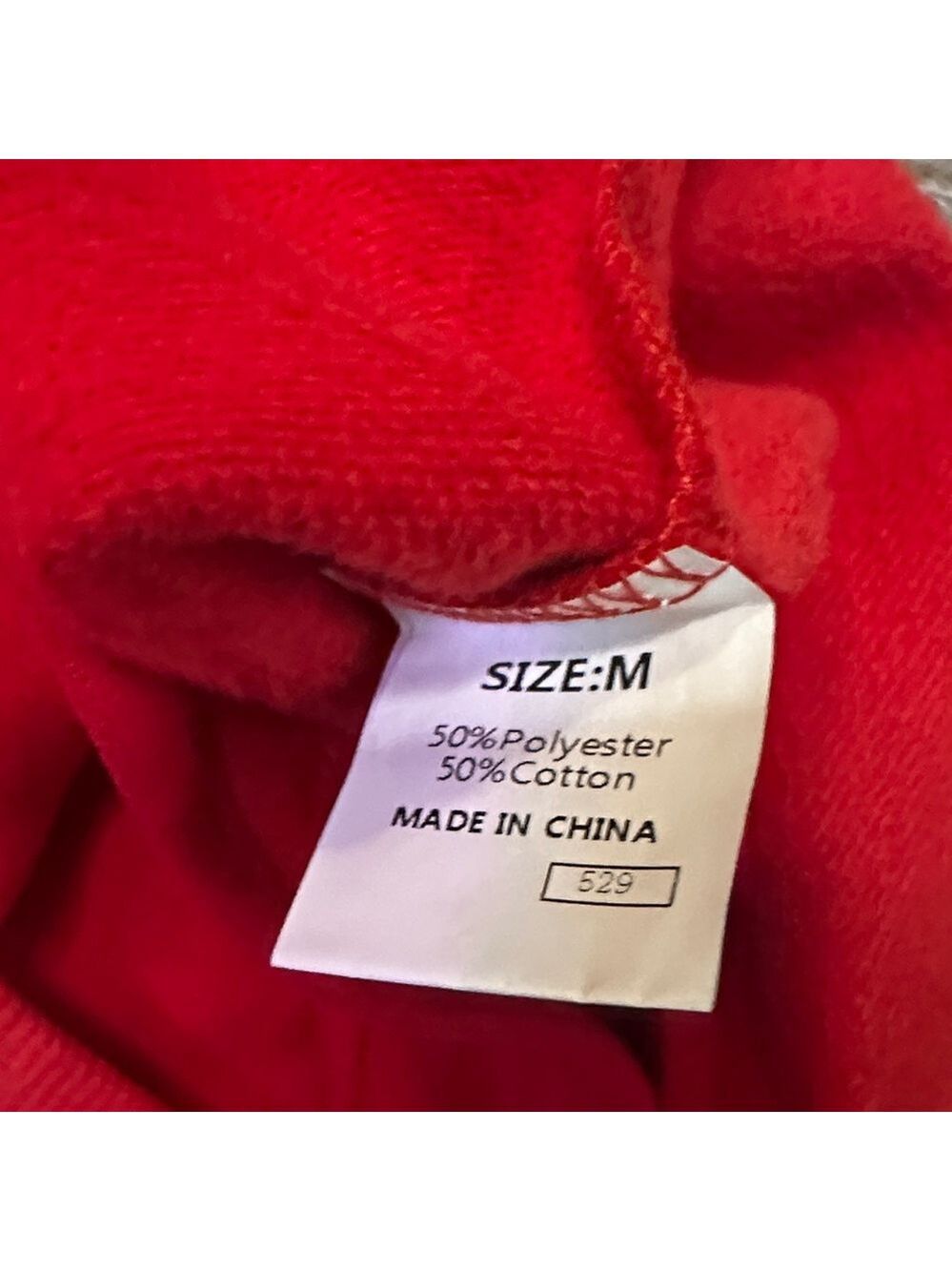 Red 'Sleigh' Sweatshirt - Picture 2 of 4